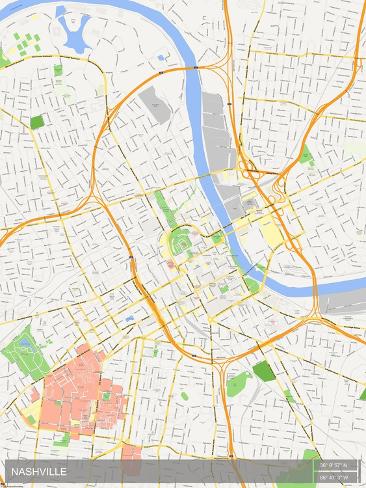 Nashville, United Suggests of The usa Map photo regarding Printable Map of Nashville called Nashville, United Claims of The us Map